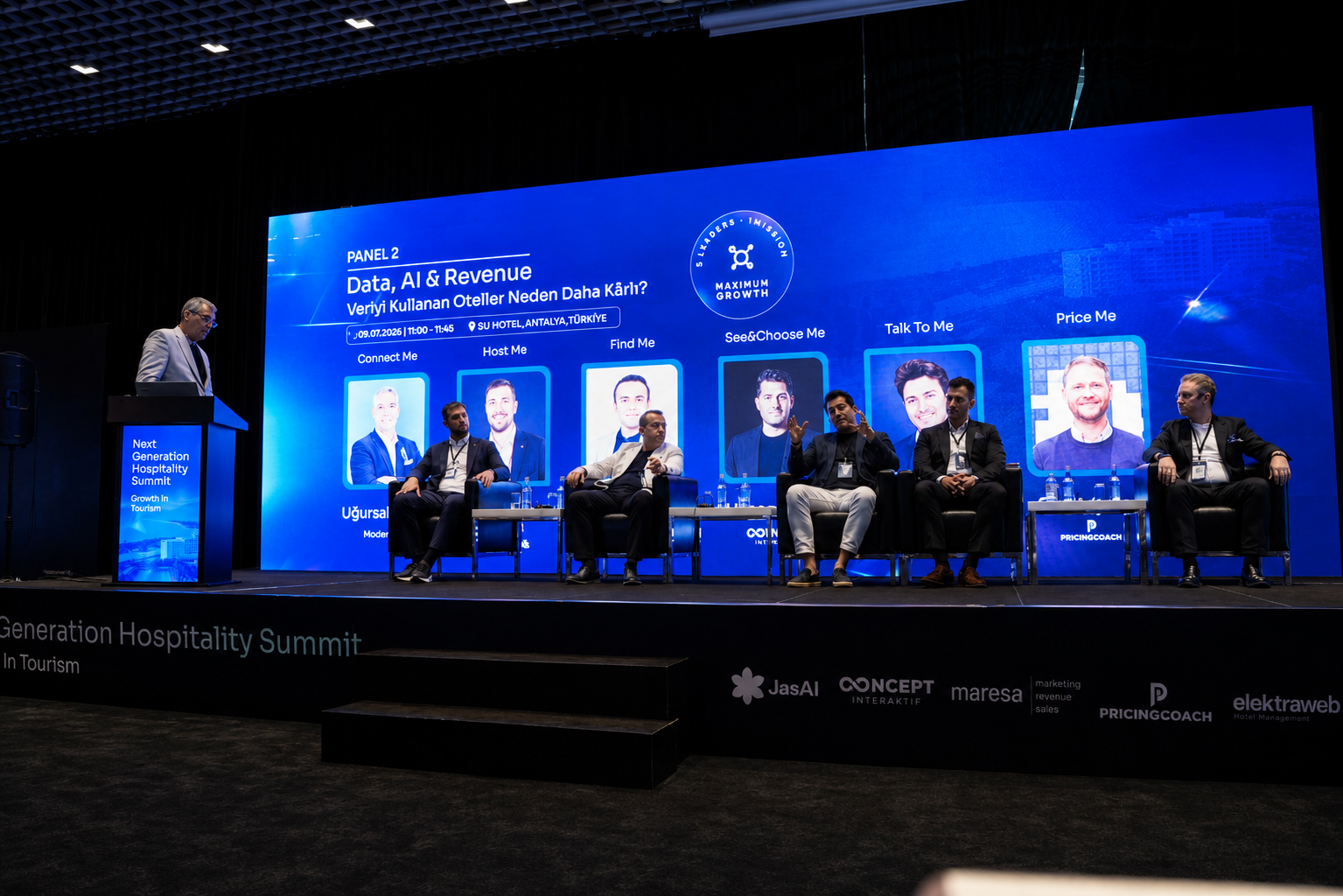 Panel 2 · Data, AI & Revenue — Veriyi Kullanan Oteller Neden Daha Kârlı?