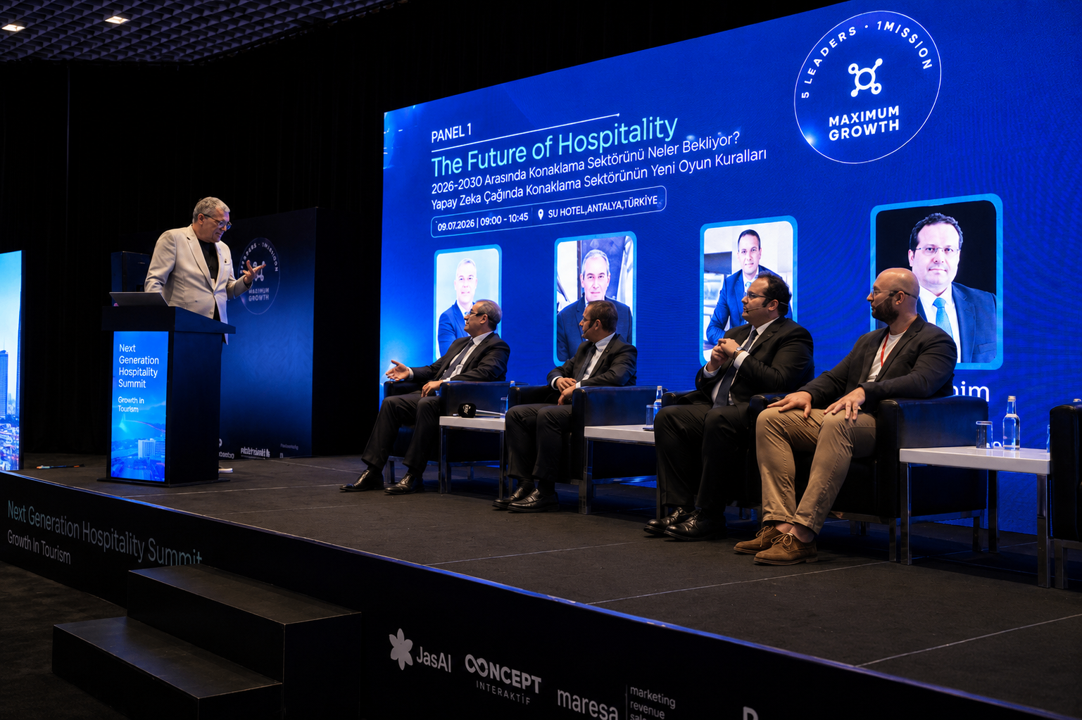 Panel 1 · The Future of Hospitality — açılış oturumu